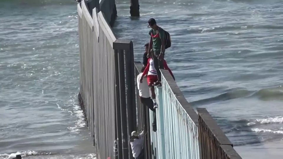 Flüchtlinge erreichen Grenzstadt Tijuana