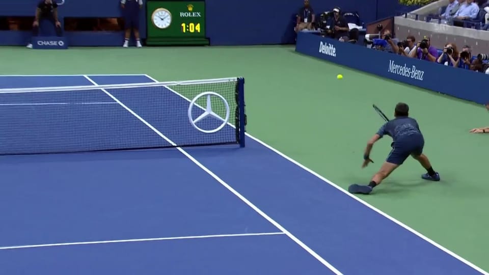 Djokovic macht den Federer