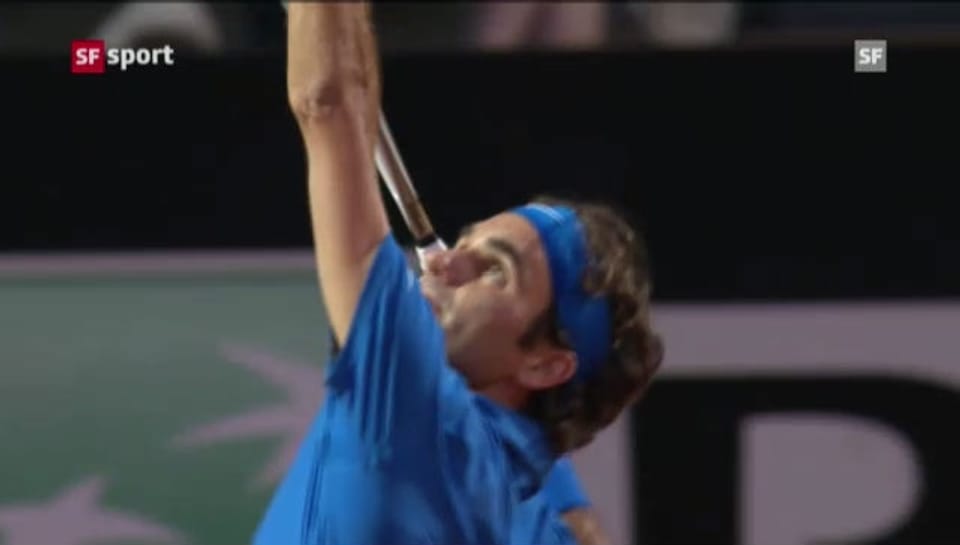 Halbfinal Rom 2012: Federer - Djokovic («sportaktuell»)