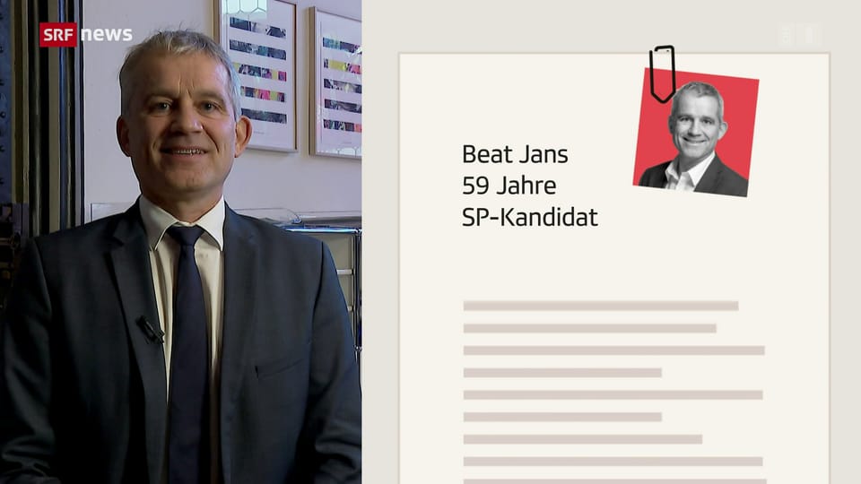 Serie zu Bundesratswahlen: Beat Jans im Porträt