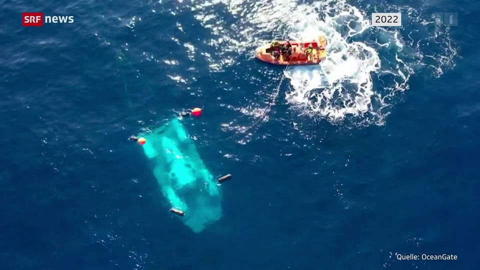 Tauchboot auf dem Weg zur «Titanic» vermisst