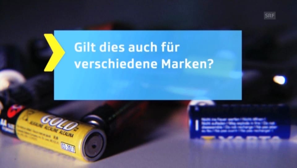3. Tipp: Batterie-Marken mischen?