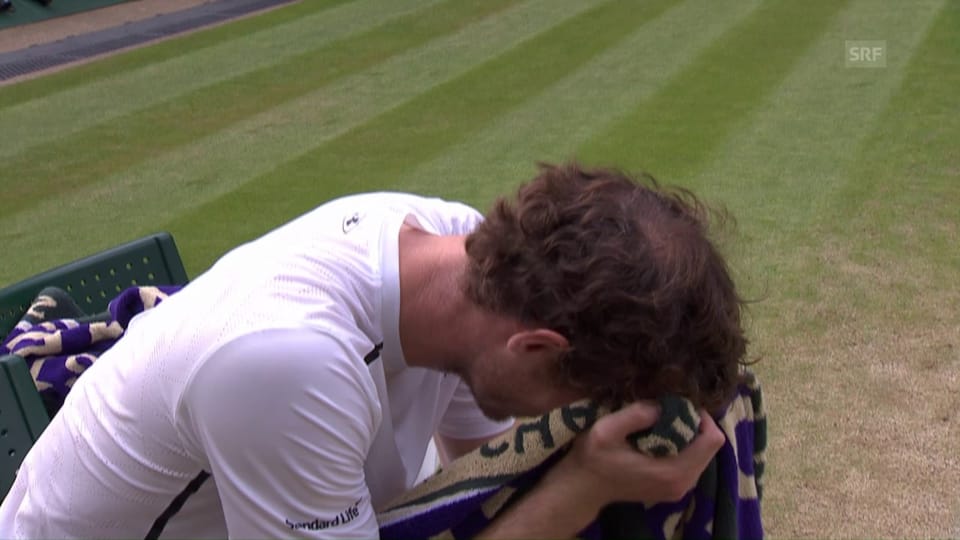 Murrays Tränen nach dem Sieg