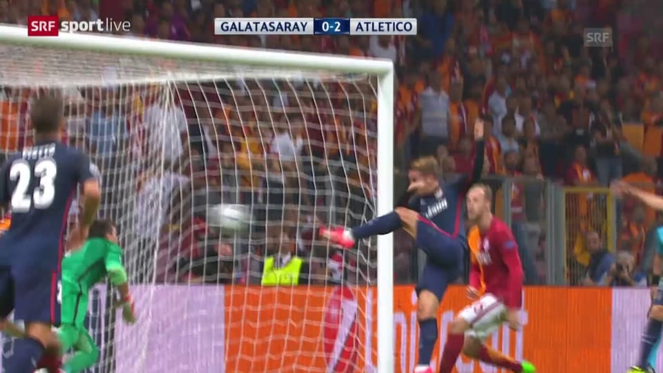 Atletico überzeugt auswärts gegen Galatasaray