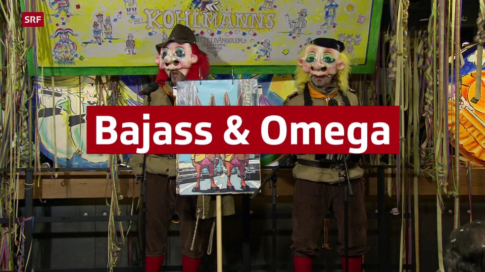 Schnitzelbank 2024: Bajass & Omega