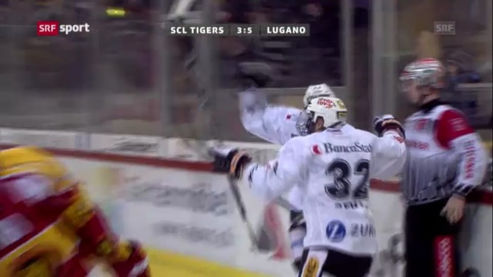 Eishockey: Tigers - Lugano