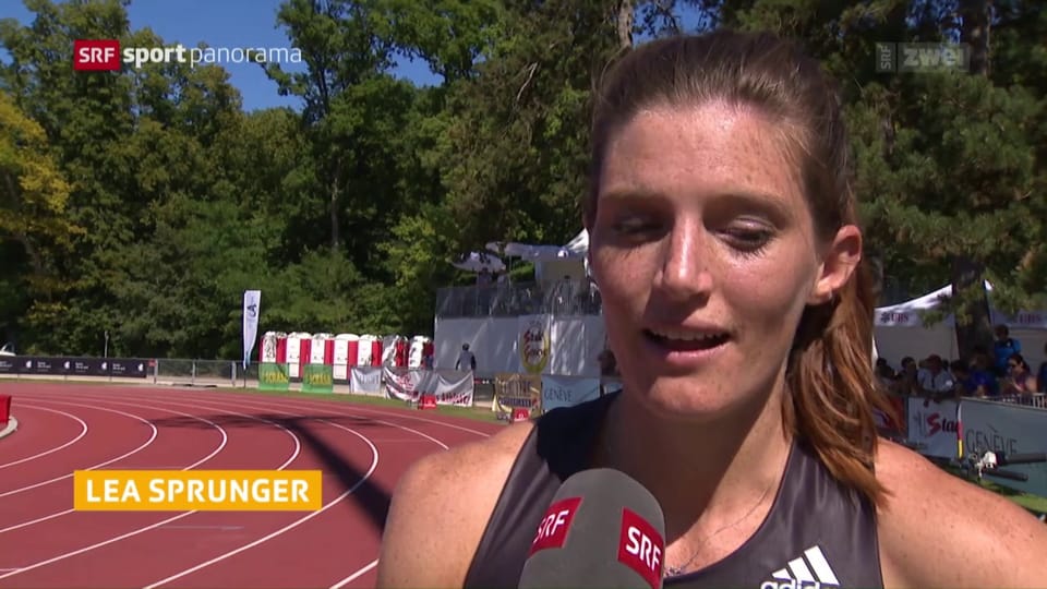 Lea Sprunger stellt neuen CH-Rekord über 200 m auf
