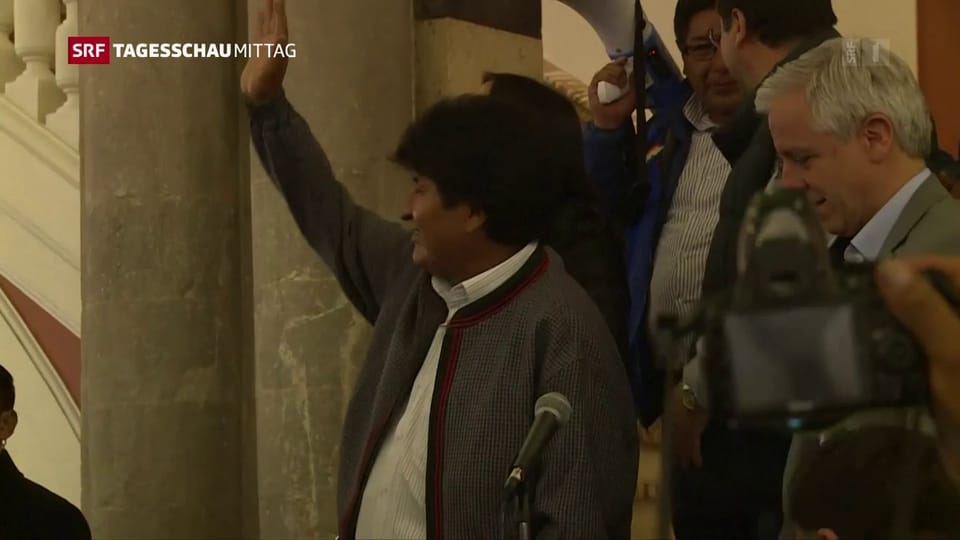 Sieg von Boliviens Präsident Morales wird angezweifelt