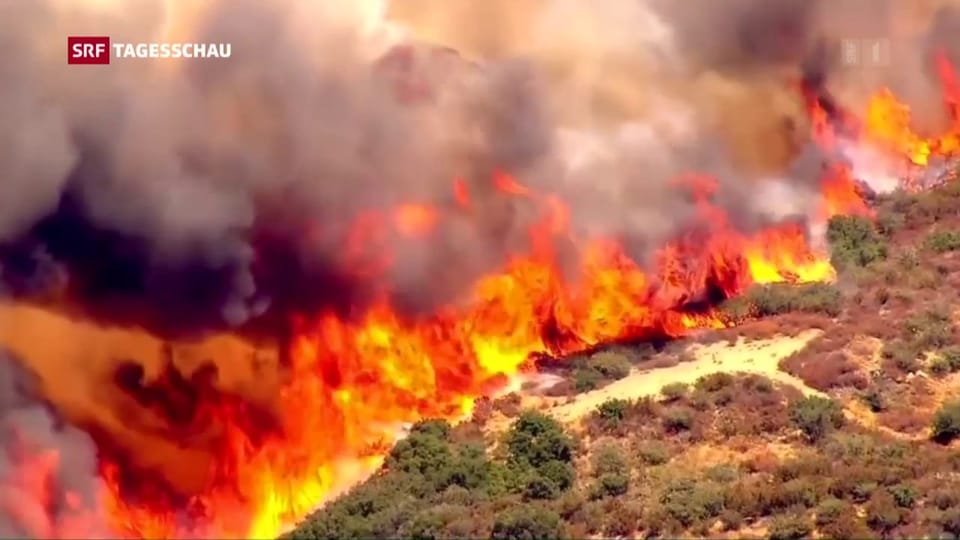 In Kalifornien flüchten 82‘000 vor Buschbränden