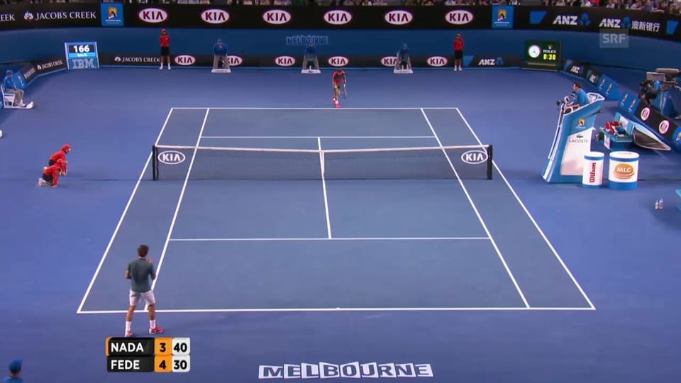 Highlights Federer - Nadal («sportlive», 24.01.2014) 