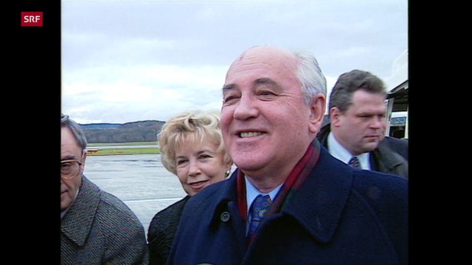 Aus dem Archiv: Gorbatschow verabschiedet sich von der Schweiz, Tagesschau vom 9.11.1997
