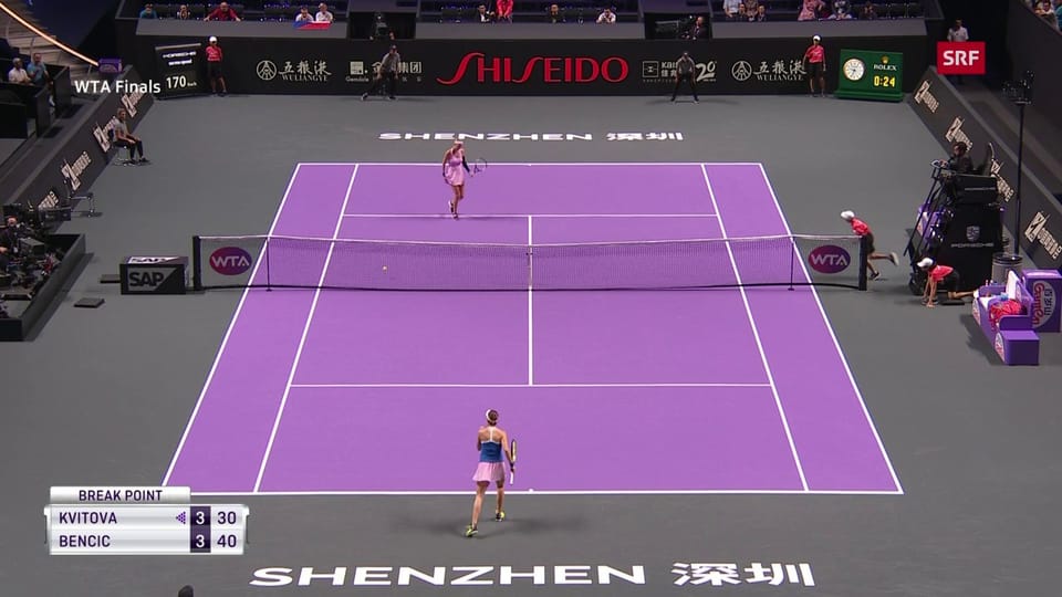 Live-Highlights Bencic-Kvitova