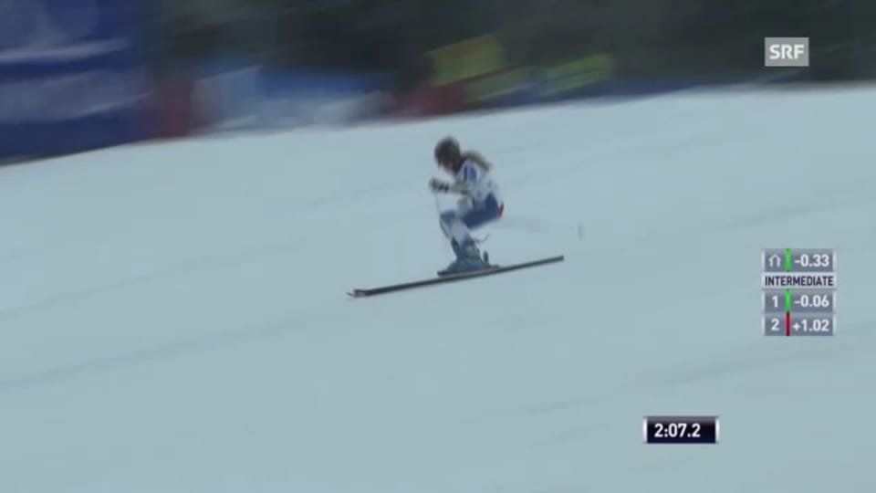 Ski: Der 2. Lauf von Lara Gut