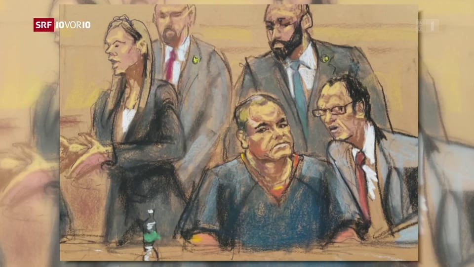 Aus dem Archiv: «El Chapo» vor US-Gericht