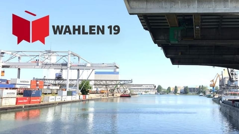 «Wahl-Arena»: Schweiz – EU am Rheinhafen Basel «Wahl-Arena»: Schweiz – EU am Rheinhafen Basel