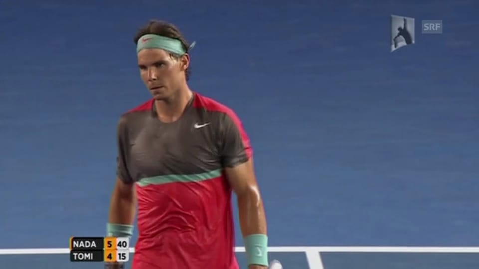 Nadal - Tomic: Satzball und Aufgabe («sportlive» vom 14.1.2014)