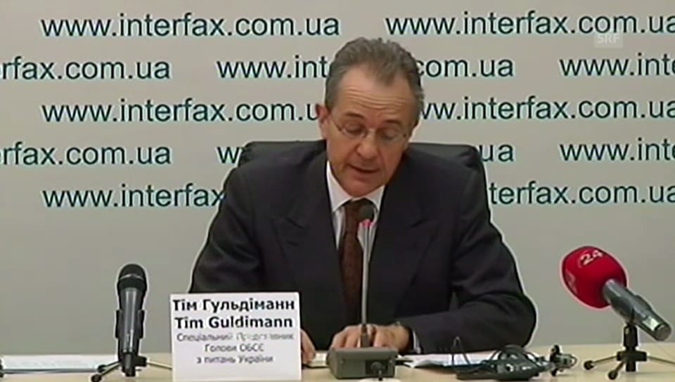 Tim Guldimann: Quote zu seinen Gesprächen in der Ostukraine (Englisch)