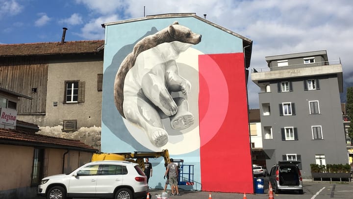 Erstes Street Art Festival in Chur
