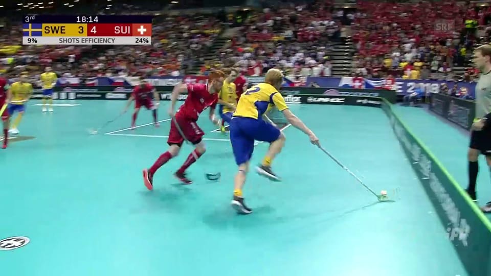 2018: Schweiz verliert Halbfinal-Krimi gegen Schweden