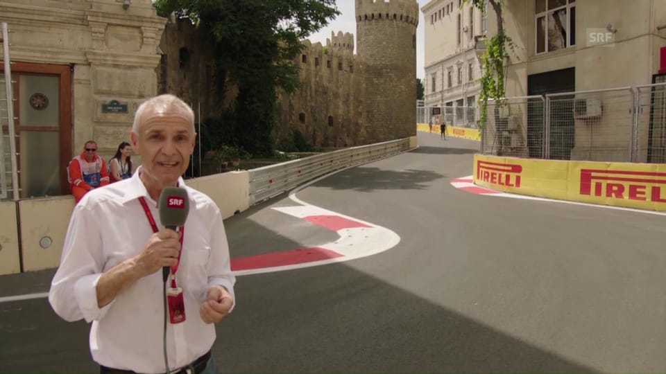 «Warm-up»: Das ist die neue Formel-1-Strecke in Baku 