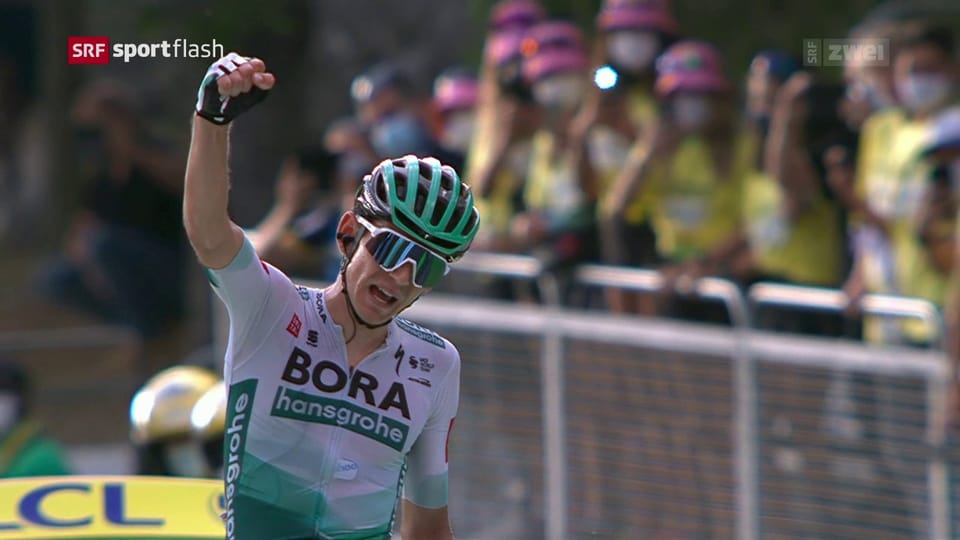Lennard Kämna gewinnt die 16. Etappe der Tour de France