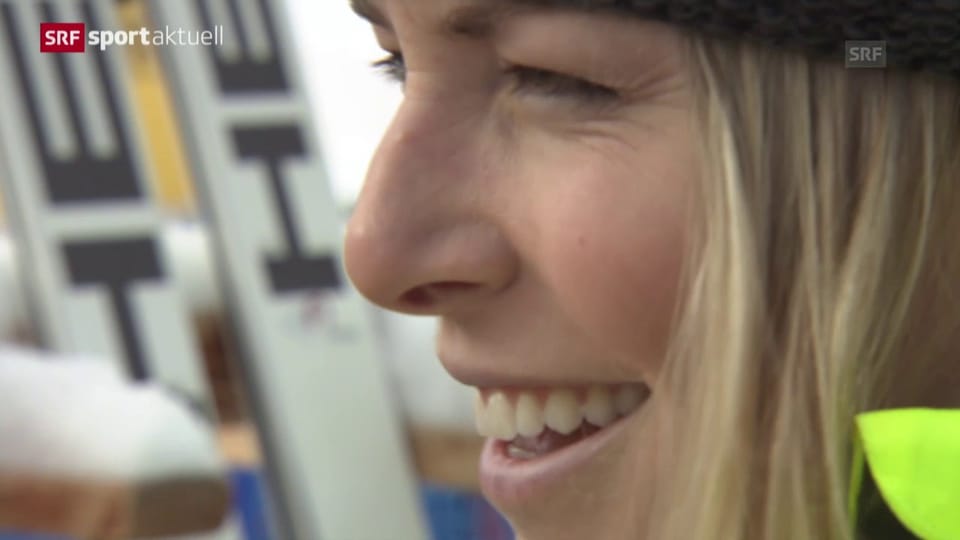 Lindsey Vonn vor den Rennen in St. Moritz («sportaktuell»)