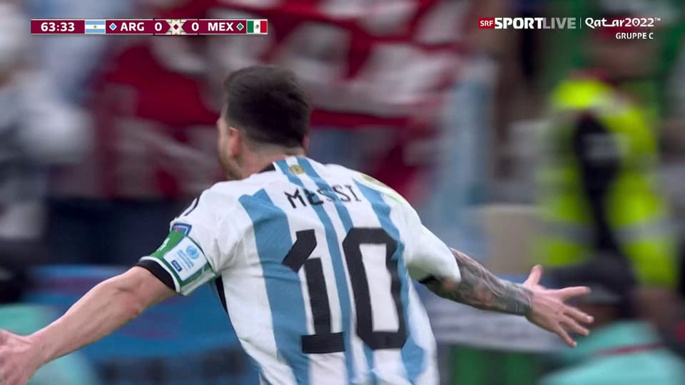 Die Live-Highlights bei Argentinien - Mexiko