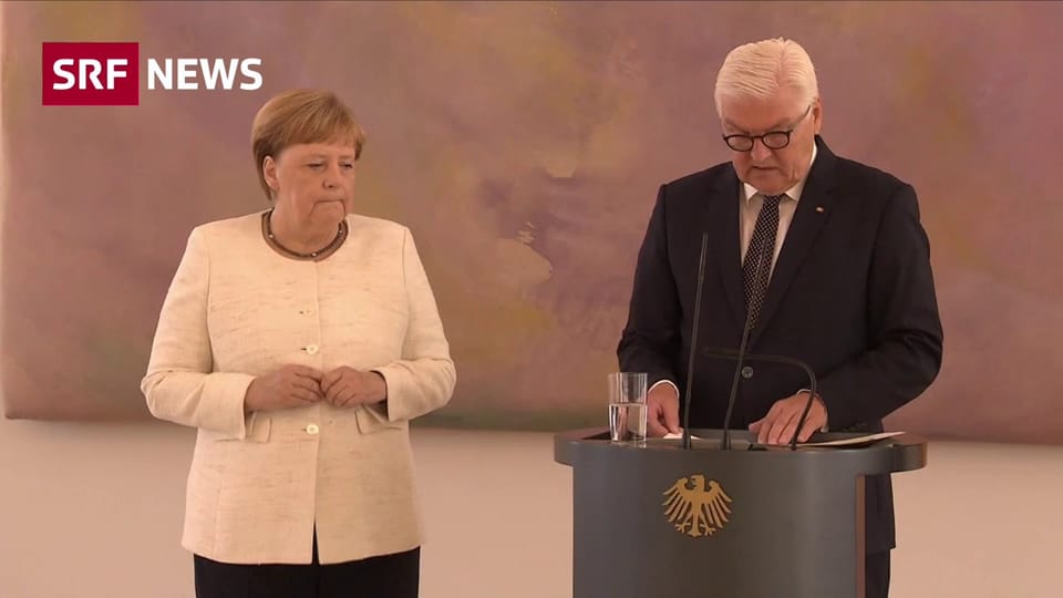 Erneuter Schwächeanfall von Merkel