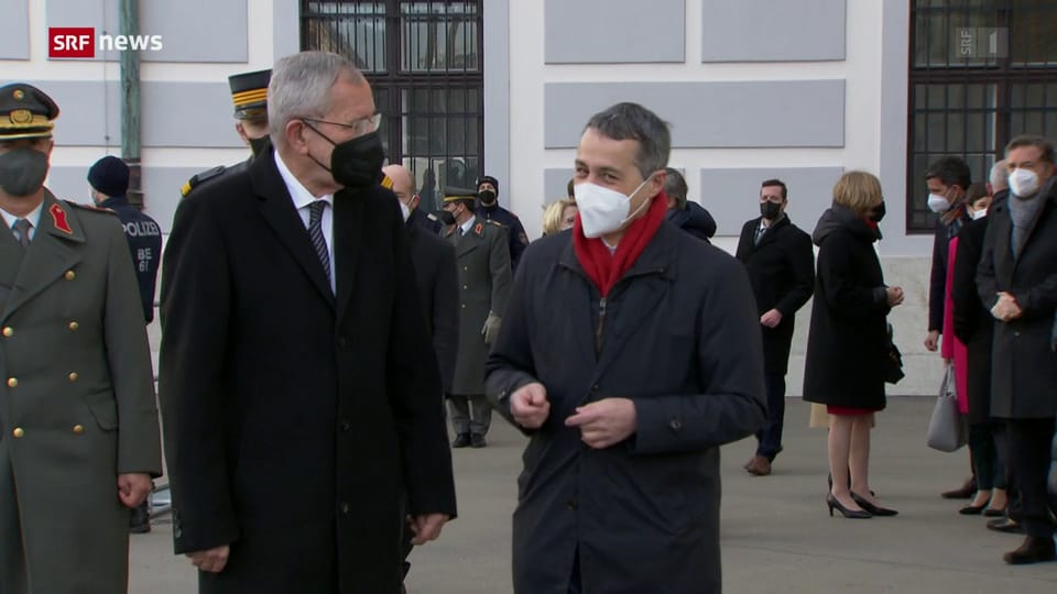Bundespräsident Cassis zu Besuch in Wien