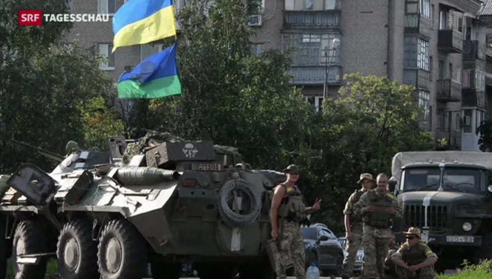 Ukrainische Armee erobert Städte zurück