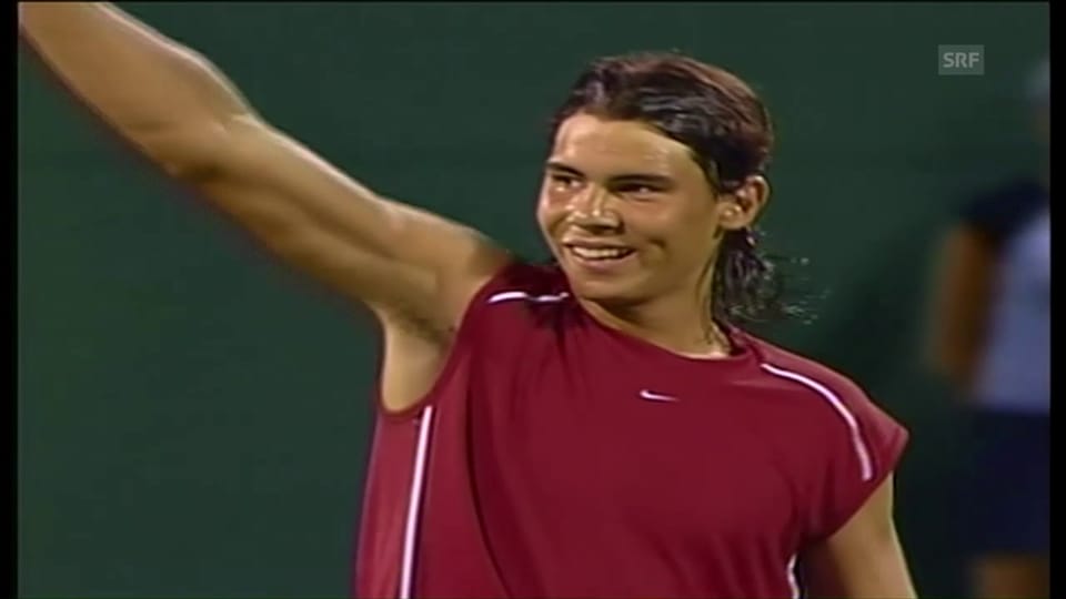 Das 1. Duell Federer-Nadal in Miami 2004