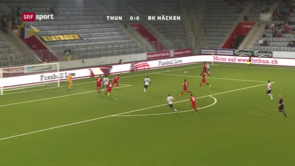 Der FC Thun schaltet Häcken Göteborg aus («sportaktuell»)