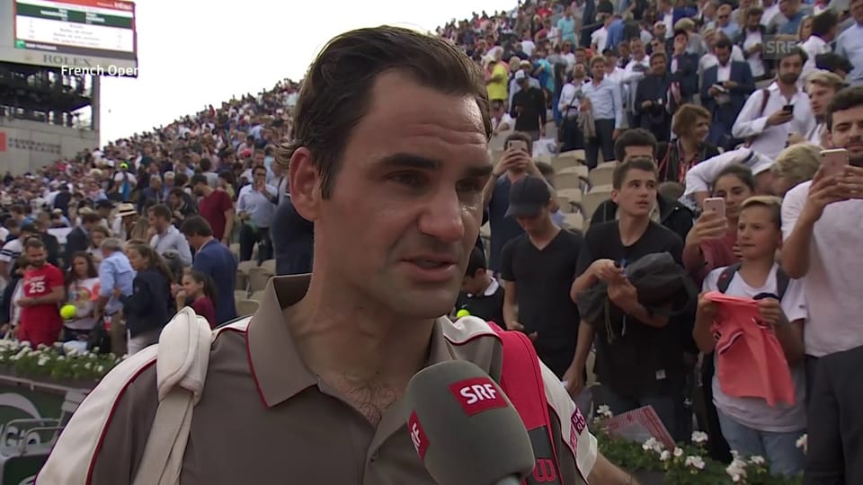 Federer: «Hatte etwas Glück am Schluss, aber vielleicht habe ich mir das erkämpft»