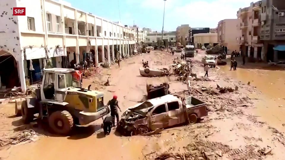Archiv: Libyen ist nach Überflutung auf Unterstützung angewiesen