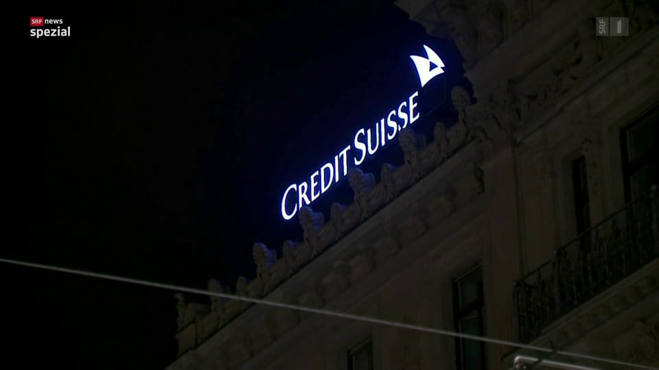 Sondersendung: Übernimmt die UBS die Credit Suisse?
