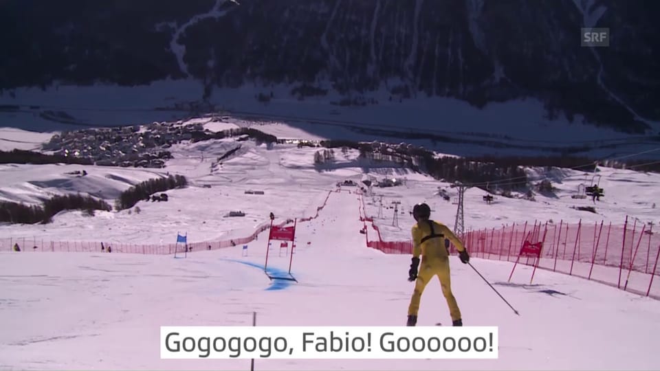 WM-Riesenslalom: Fabio Nay fährt 1:38:04!