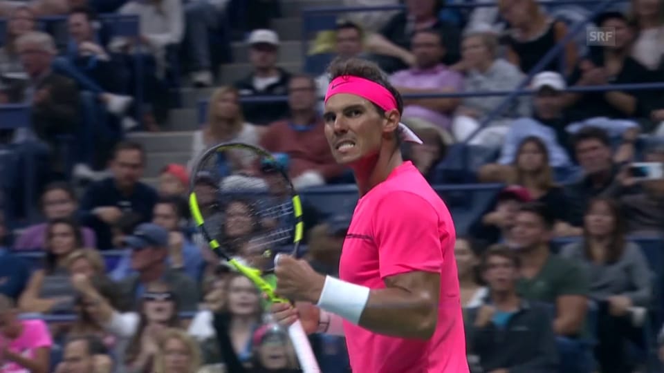Entscheidende Punkte bei Nadal-Mayer