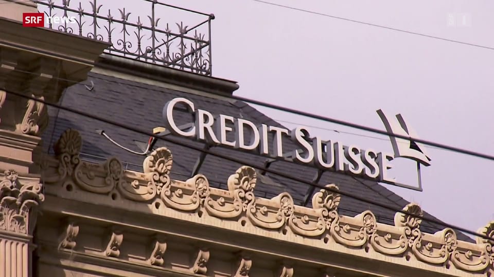 Archiv: Aktie der Credit Suisse im freien Fall