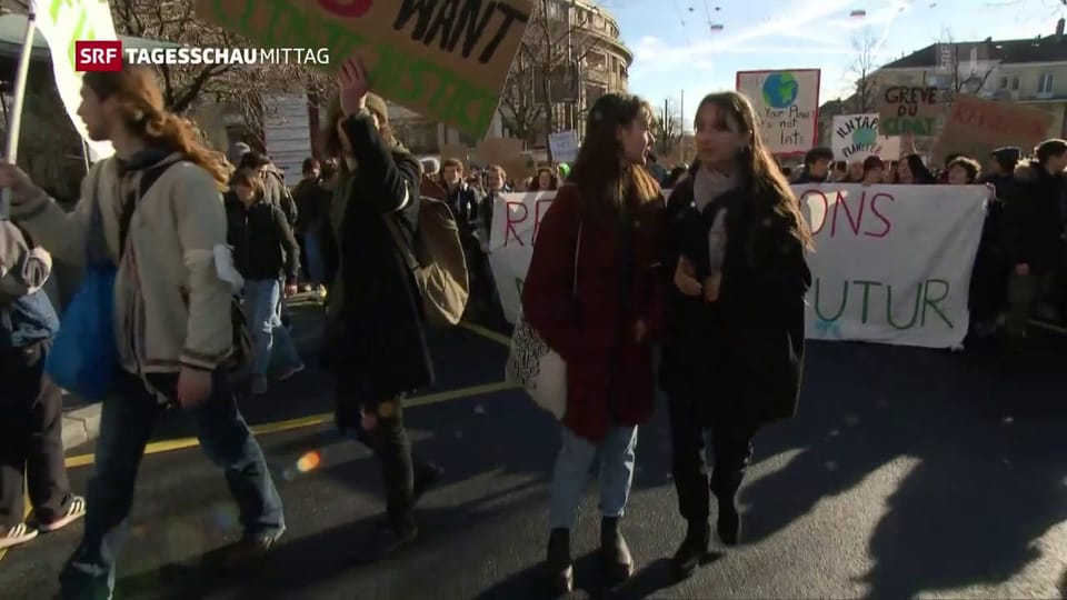 Schüler streiken fürs Klima