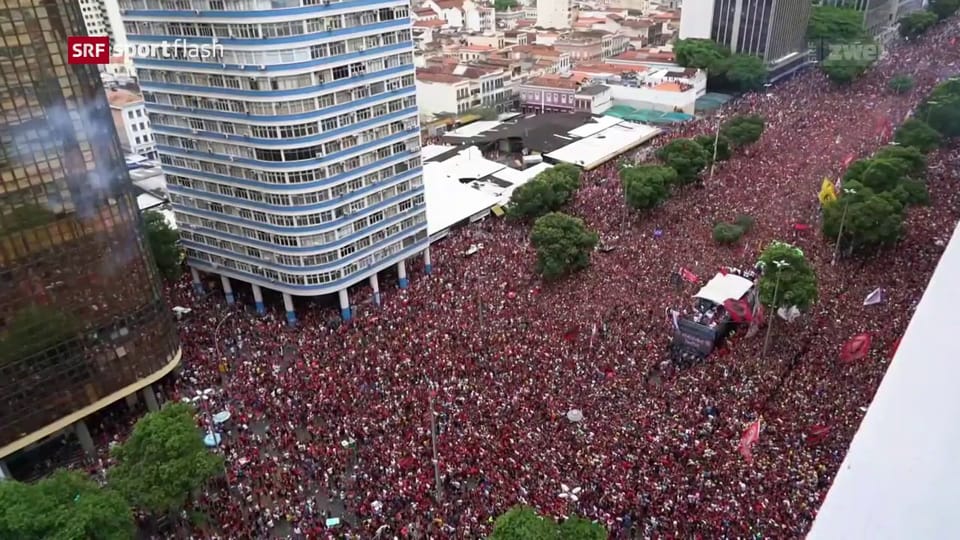 Rio dank Flamengo in Feierlaune