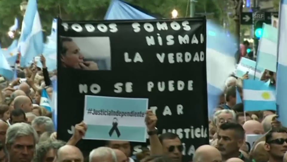 Hundertausende demonstrieren in der Nisman-Affäre