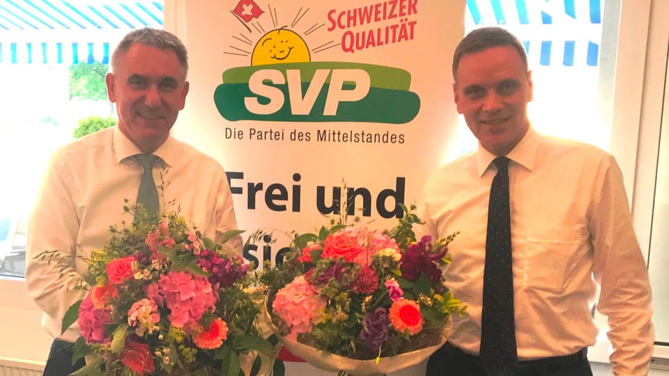 Aargauer SVP setzt auf die Bisherigen: Was haben Alex Hürzeler und Jean-Pierre Gallati noch für Pläne?