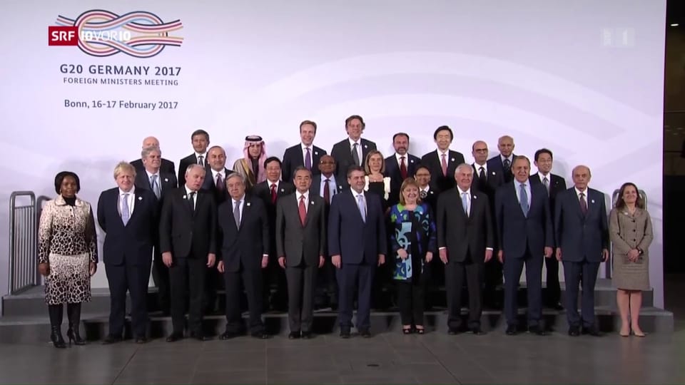 FOKUS: G20 – Tillersons erster Auftritt