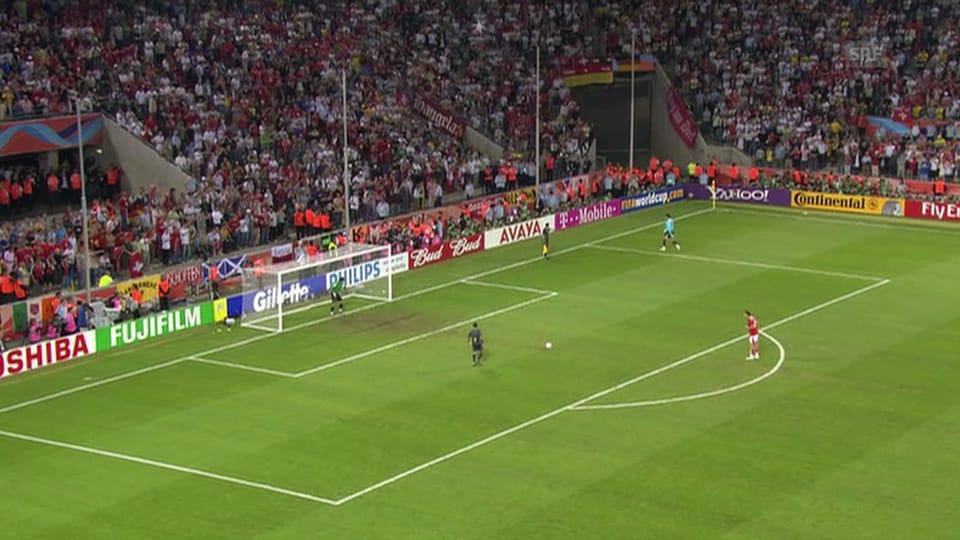 WM 2006: Achtelfinal-Out im Penaltyschiessen 