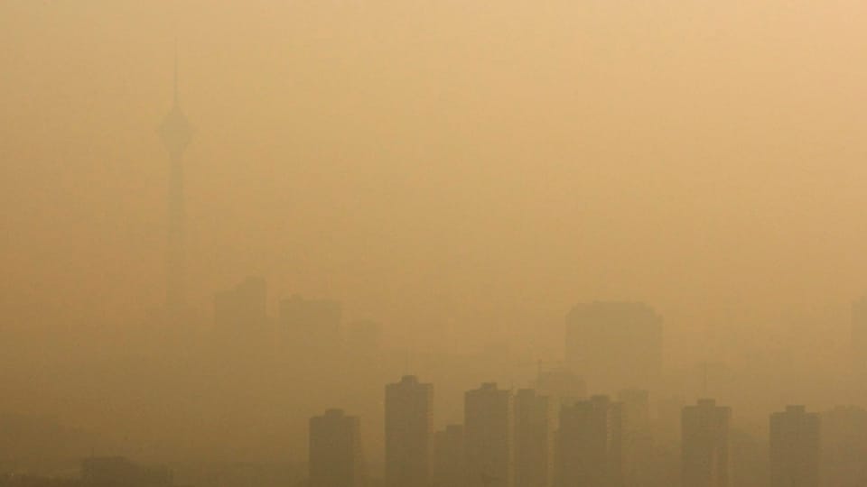 Teheran leidet unter massivem Smog – wie immer mal wieder