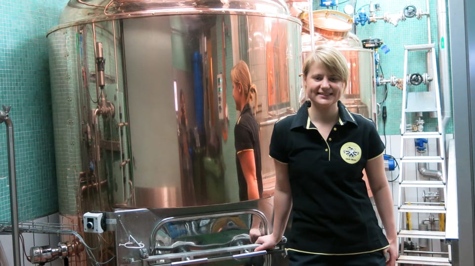 Die erste Bierbrauerin von Basel: Cindy Weissenberg
