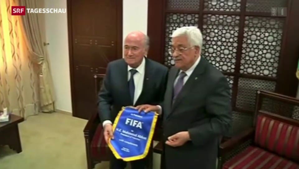 Blatters Friedensmission im Nahen Osten bisher ohne Erfolg