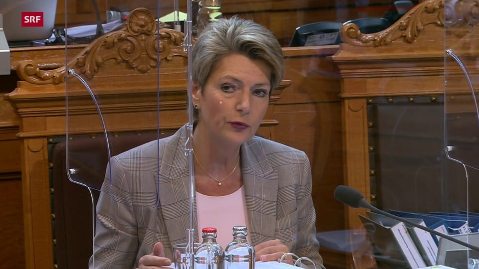 Bundesrätin Karin Keller-Sutter: «Die hohen Gerichtskosten sind ein Problem»