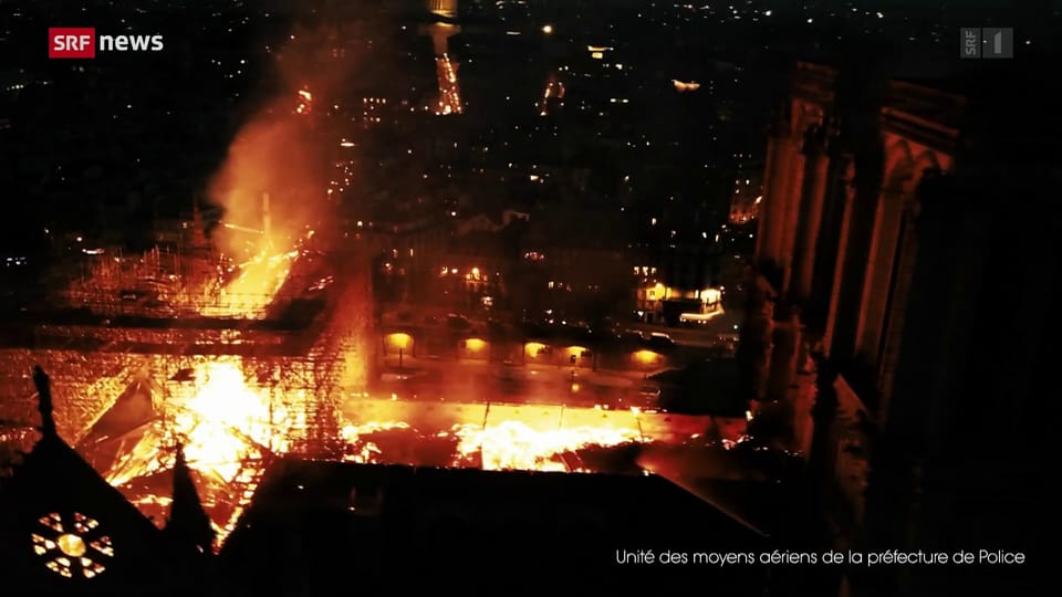 Archiv: Dritter Jahrestag des Brandes der Notre-Dame de Paris