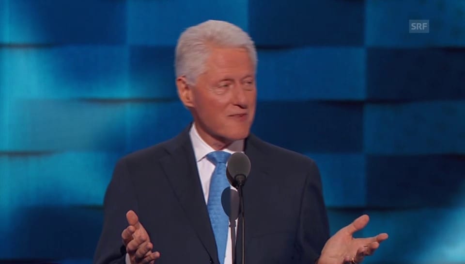 Bill Clinton über seine Frau Hillary (englisch)
